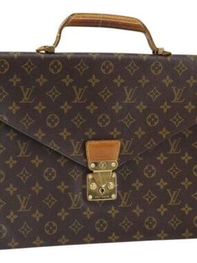 LOUIS VUITTON Monogram Serviette Conseiller Briefcase M53331 LV Auth ep12925